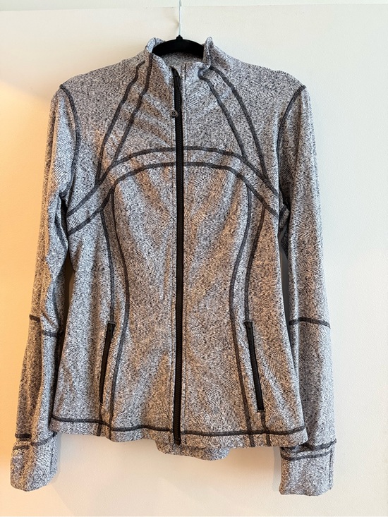 lululemon athletica Jackets & Blazers - lululemon athletica Define Gray Full-Zip Jacket with Dark Trim